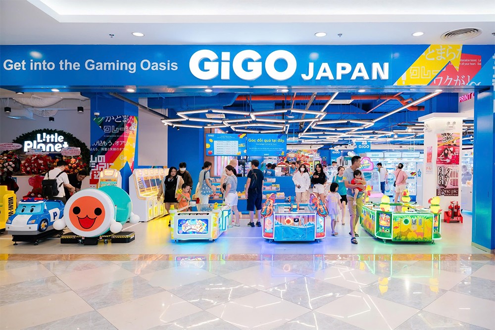 GiGO Thảo Điền rộng gần 1000m2 với gần 100 trò chơi hiện đại, mở ra thế giới giải trí đa sắc màu dành cho mọi lứa tuổi.