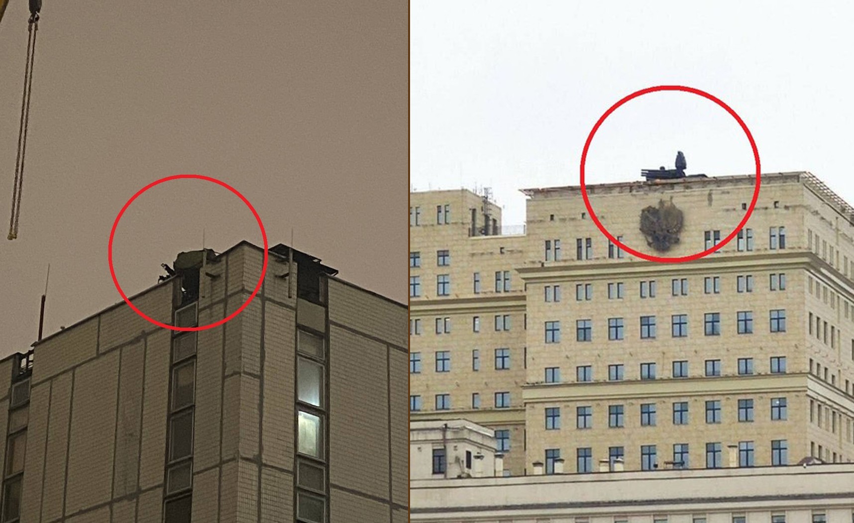 Hệ thống Pantsir-S1 trên các tòa nhà cao tại Moscow