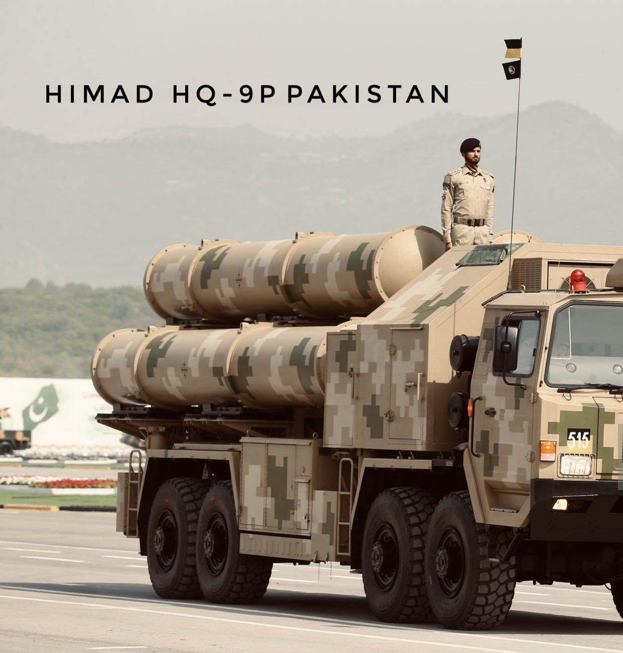 Tên lửa phòng không HQ-9P do Pakistan mua từ Trung Quốc. Ảnh: Pakistan Defence.