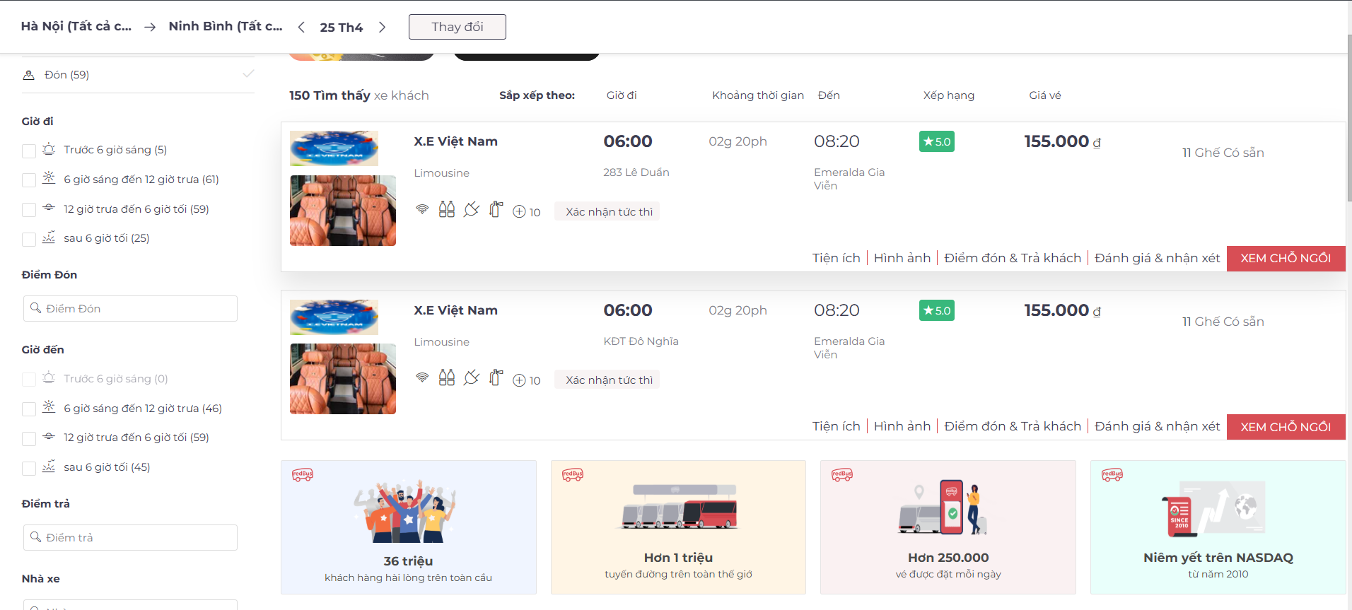 Đặt vé xe khách trong một nốt nhạc với redBus. - Nguồn: redBus.vn