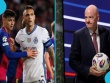 Fan Barca tố cáo "tiếng còi đen, thổi theo lệnh", Chủ tịch FIFA công khai ủng hộ Inter