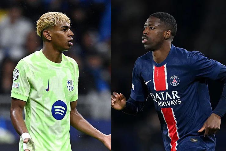 Dembele qua mặt Yamal, thành ứng viên sáng giá giành Quả bóng vàng 2025