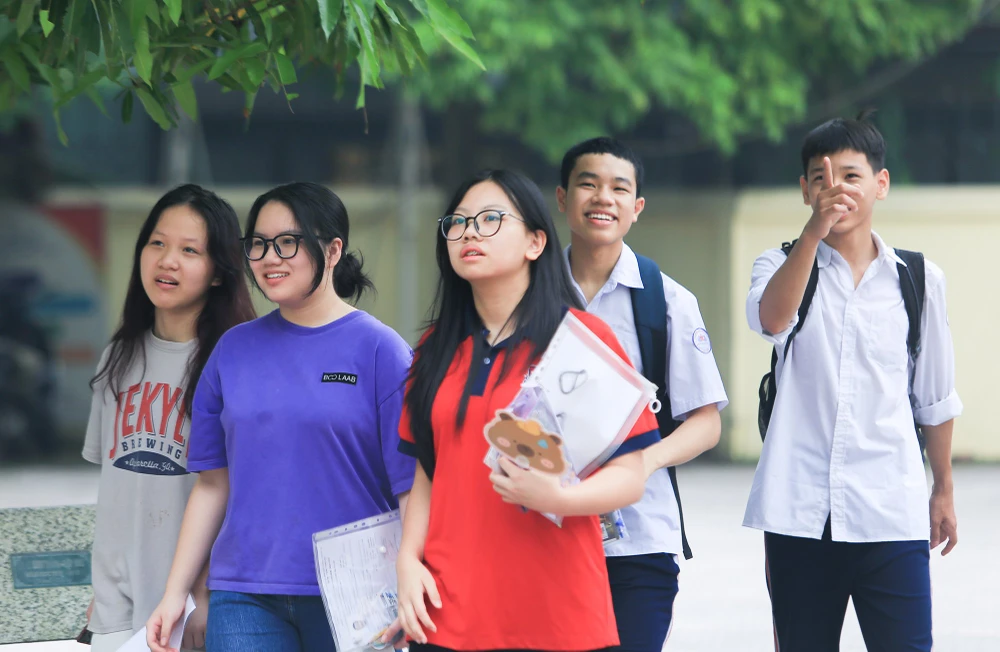 133 học sinh được miễn thi tốt nghiệp THPT và ưu tiên xét tuyển đại học 2025. Ảnh minh hoạ: TT