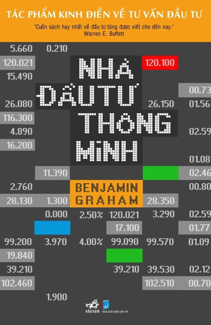 "Nhà đầu tư thông minh" bản tiếng Việt do dịch giả Lê Quốc Phương chuyển ngữ, tái bản năm 2020. Ảnh: NXB Dân Trí