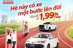 Sở hữu xế hộp Toyota với ưu đãi lãi suất từ 1,99%/năm