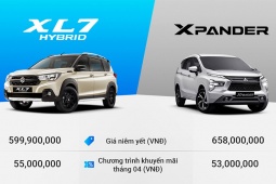 Chọn xe gia đình 7 chỗ: Lựa chọn XL7 Hybrid công nghệ mới hay Xpander theo số đông?