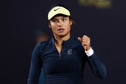 Nóng rực tennis Rome Open ngày 1: Raducanu thắng vất vả, sao trẻ Đông Nam Á dừng chân
