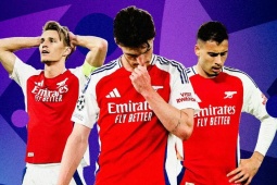 Arsenal lỗi hẹn chung kết Cúp C1 và trắng tay: Đừng khóc cho " những đứa trẻ "