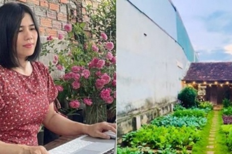 Vợ chồng bỏ việc lương cao về phố núi, biến nhà gỗ 50 năm thành chốn đẹp như mơ