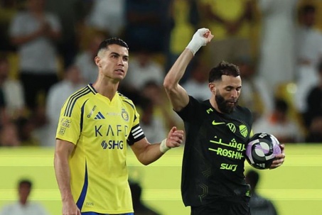 Video bóng đá Al Nassr - Al Ittihad: 5 bàn rượt đuổi, Benzema lu mờ Ronaldo (Saudi League)