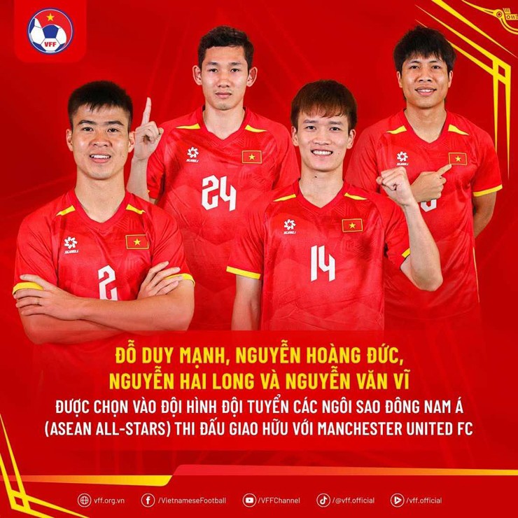 HLV Kim Sang Sik gọi thêm 2 tuyển thủ Việt Nam đấu MU - 3