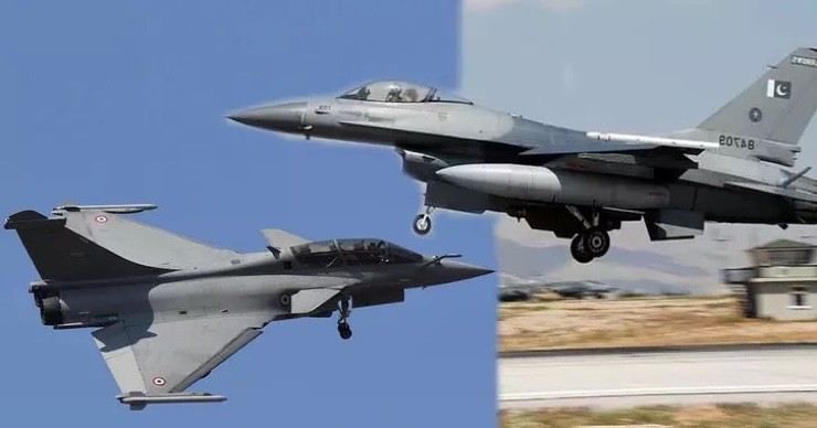 Tiêm kích J-10C của Pakistan được cho là đã có màn so găng với chiến đấu cơ Rafale của Ấn Độ. Ảnh: India Times.