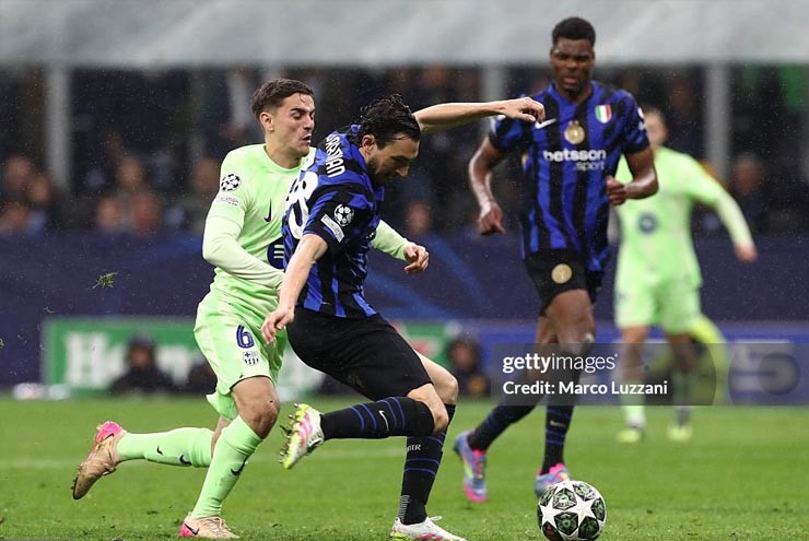 Gavi không thể giúp Barcelona vượt qua Inter Milan