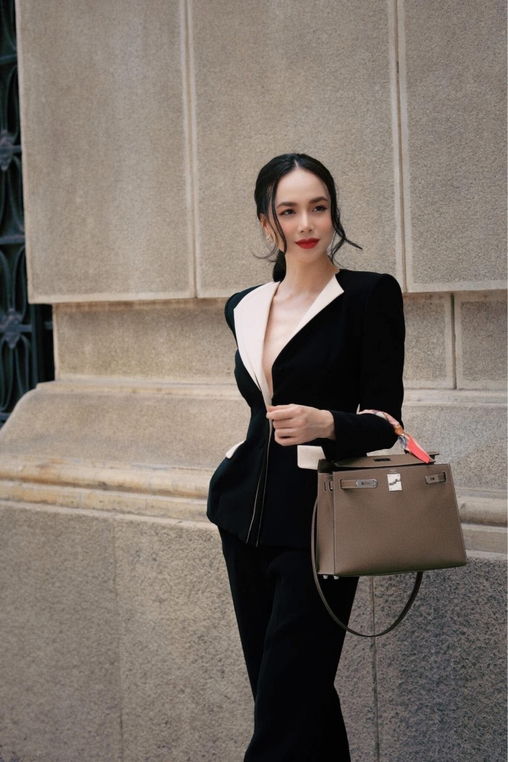 Phong cách thời trang đối lập của hai hậu phương nhà Victor Vũ và Lý Hải - 4