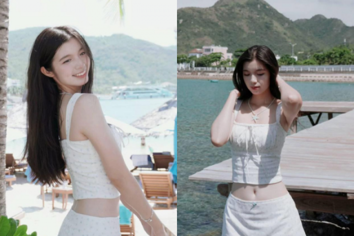 “Hot girl quân nhân” trong lễ diễu binh hóa nàng thơ bên bạn trai