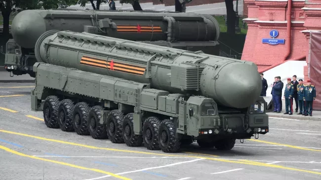 Hệ thống tên lửa Yars. Ảnh: RIA NOVOSTI
