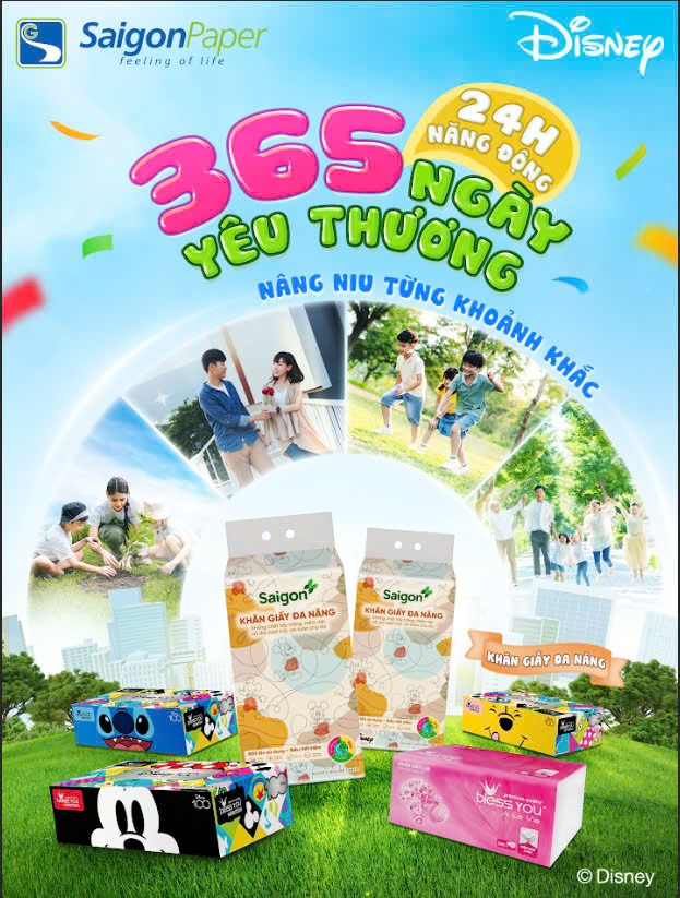 24h năng động, 365 ngày yêu thương cùng Giấy Sài Gòn - 1