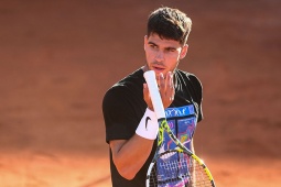 Trực tiếp tennis Lajovic - Alcaraz:  " Carlitos "  dễ thở ngày tái xuất (Rome Open)