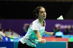 " Nữ thần " cầu lông Thái Lan Pitchamon gây thương nhớ ở giải Taipei Open 2025