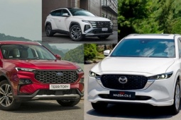CX-5, Tucson, Territory: Ai là  " vua "  sống ảo trong làng SUV dưới 1 tỷ?