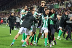Video bóng đá Fiorentina - Real Betis: Dấu ấn Antony, định đoạt hiệp phụ (Conference League)