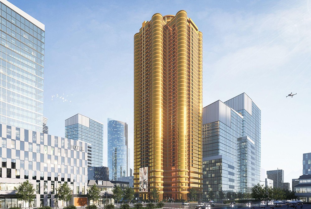 Phối cảnh “tuyệt tác hoàng kim” QMS Top Tower (Nguồn: QMS)