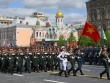 Hình ảnh đoàn quân đội Việt Nam tham gia duyệt binh trên Quảng trường Đỏ ở Moscow