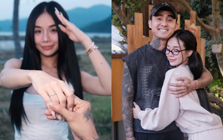 Đạt G gây chú ý khi cầu hôn bạn gái trong chuyến đi chơi, ngày 30/4. Họ cho biết đang bàn bạc cùng gia đình, lên kế hoạch cho đám cưới sau 5 năm gắn bó.