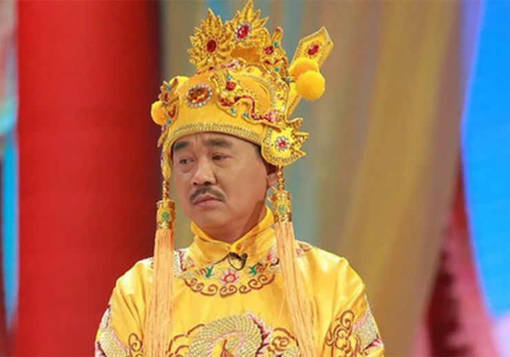 Quốc Khánh trong vai Ngọc Hoàng của "Gặp nhau cuối năm".