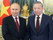 Tổng Bí thư Tô Lâm hội đàm hẹp với Tổng thống Nga Vladimir Putin