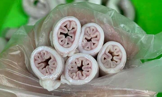 Lòng se điếu được quảng cáo tràn lan trên mạng. Ảnh chụp màn hình