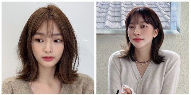 Kiểu tóc ngắn layer vểnh hiện đại, trẻ trung.