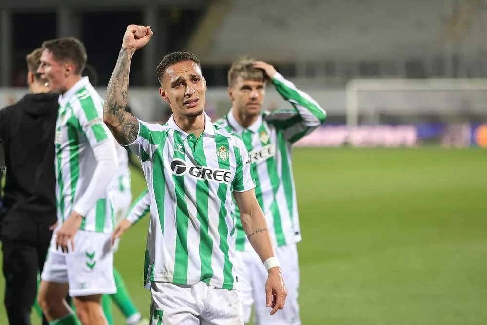 Antony đang rất hạnh phúc tại Real Betis. ẢNH: GETTY