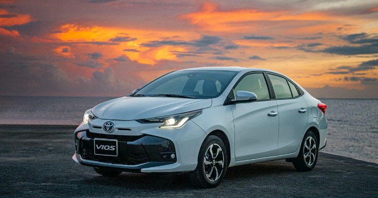 Toyota Vios chỉ còn khoảng 435-513 triệu đồng sau giảm giá.
