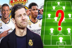 Real Madrid thời HLV Alonso:  " Bộ tứ nguyên tử "  tan rã, mơ đội hình siêu tấn công