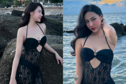 Bà xã Đình Triệu sở hữu sắc vóc  gái một con mòn con mắt 