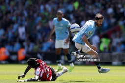 Trực tiếp bóng đá Southampton - Man City: Đội khách dồn ép (Ngoại hạng Anh)