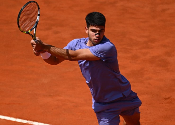 Alcaraz hài lòng với phong độ trận mở màn Rome Open 2025