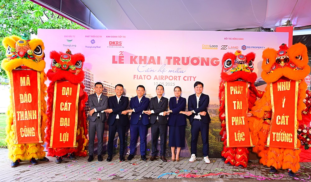 &nbsp;FIATO AIRPORT CITY chính thức khai trương nhà điều hành và 3 căn hộ mẫu thiết kế bởi Ong&amp;Ong (Singapore)