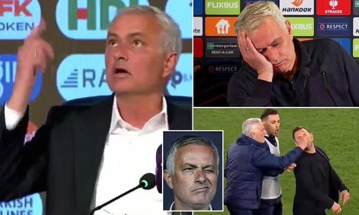 HLV Mourinho lại tạo nên khoảnh khắc đáng nhớ trước truyền thông Thổ Nhĩ Kỳ