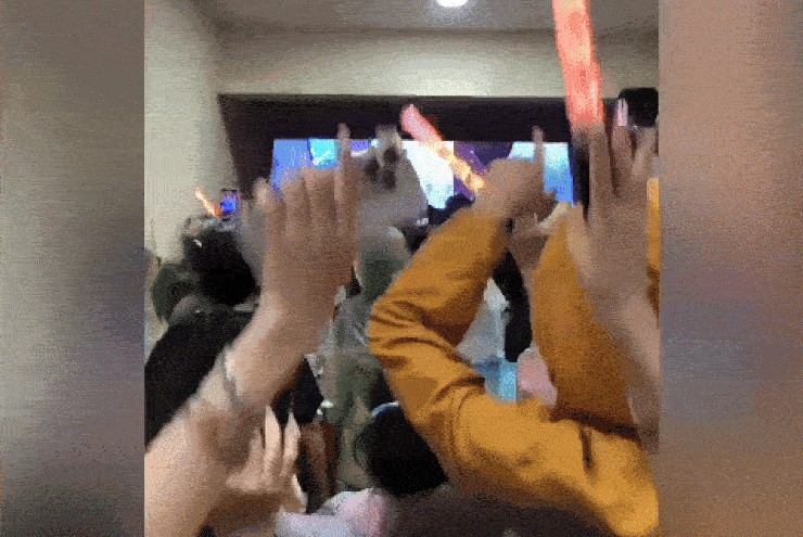 Cảnh tượng chưa từng thấy ở sân Mỹ Đình