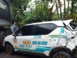 Xe đầu kéo và ô tô va chạm, đường Hồ Chí Minh ách tắc