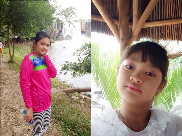 Bảo Ngọc khi còn bé.