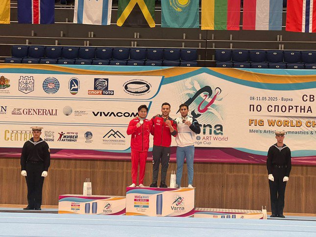 Việt Nam giành HCV World Cup thể dục dụng cụ sau 7 năm - 1