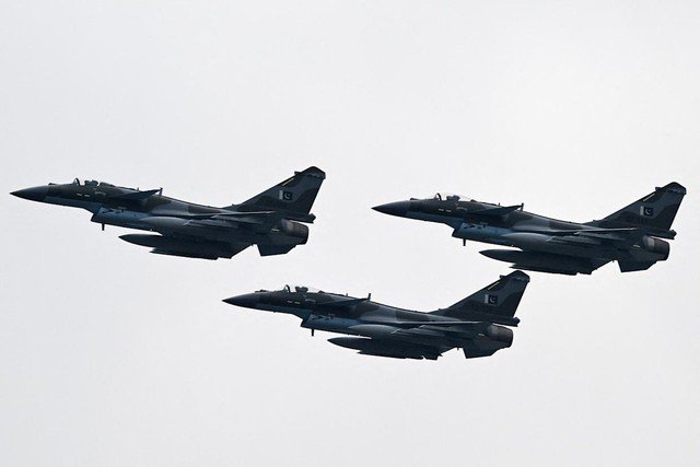Pakistan cho biết máy bay J-10C do Trung Quốc sản xuất đã tham gia đáp trả các cuộc không kích của Ấn Độ. (Nguồn: Getty Images)