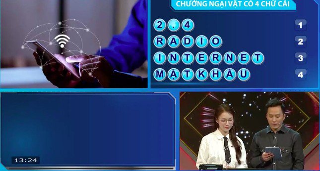 Trân Châu là thí sinh giải đáp ẩn số chướng ngại vật cần tìm.