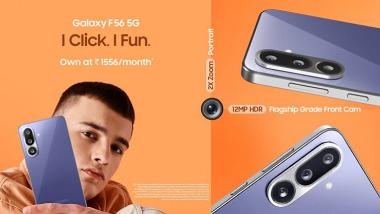 Galaxy F56 mỏng nhất dòng F ra mắt với giá 7,9 triệu đồng - 2