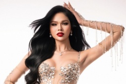 Nhan sắc được khen  ' như búp bê '  của tân Hoa hậu Chuyển giới Việt Nam
