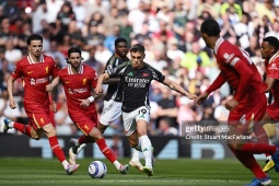 Trực tiếp bóng đá Liverpool - Arsenal: Nhập cuộc sôi nổi (Ngoại hạng Anh)