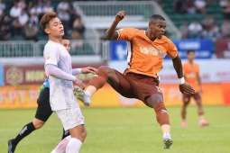 Video bóng đá HAGL - Thể Công Viettel: Người hùng bất ngờ phút 90+9 (V-League)
